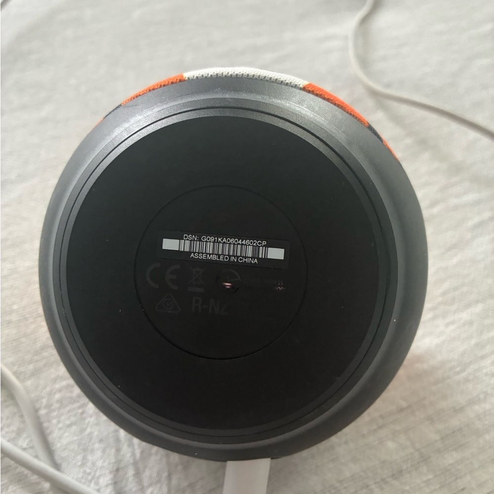 Kids Orange Tiger Amazon Alexa Dot - Picture 2 of 2